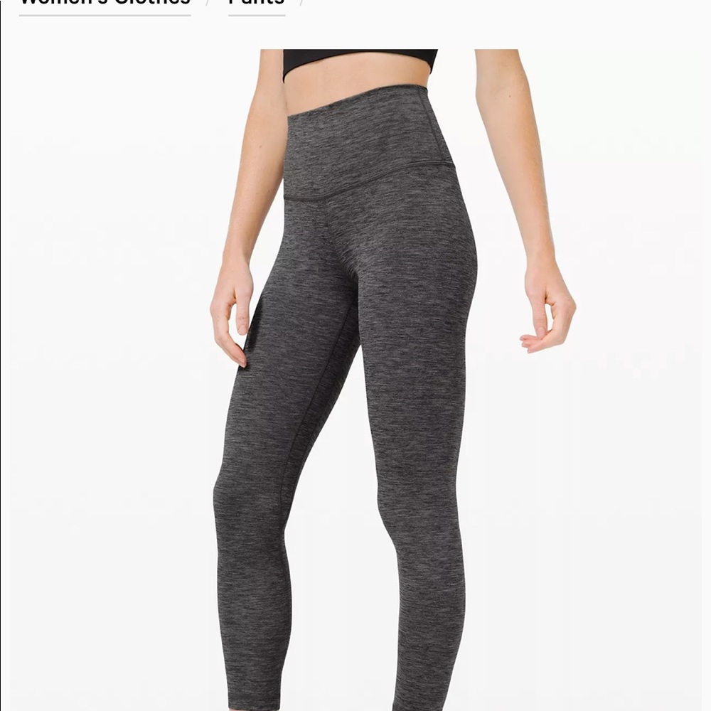 Lululemon Yoga Pants Size 0 Gray